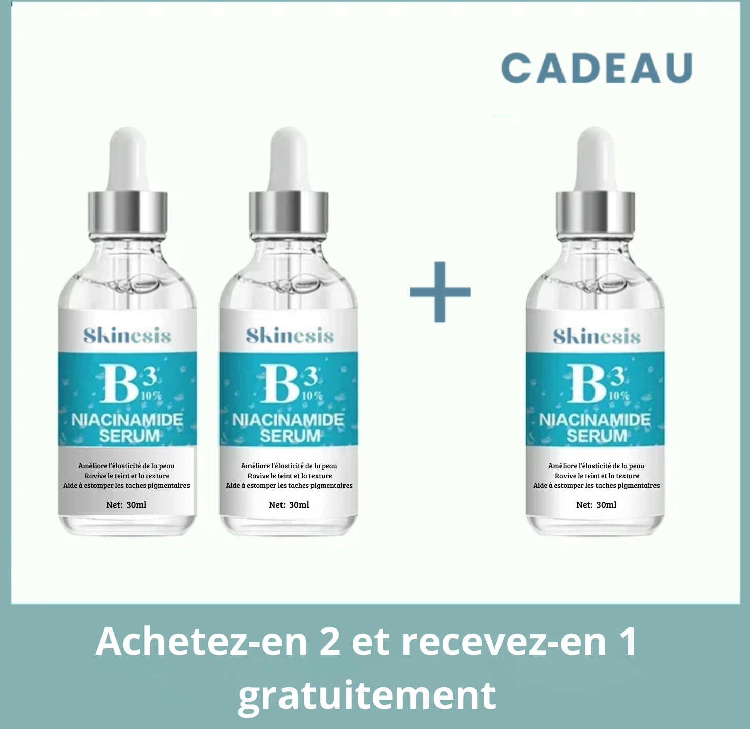 Sérum anti-rides à la nicotinamide